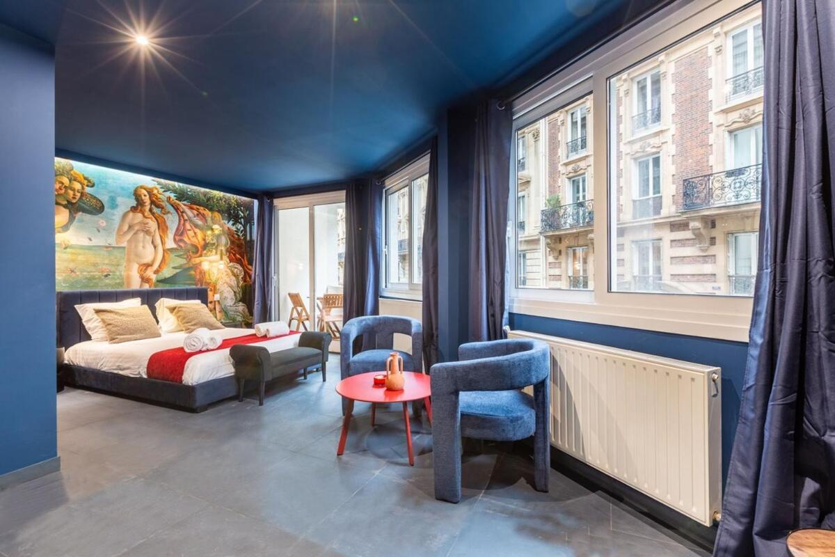 Arc De Triomphe Romantic Jacuzzi Saphir Appartement